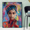 Wall art Paintings for wall Pictures abstract  figure painting art  prints poster home decoration for living room portrait art