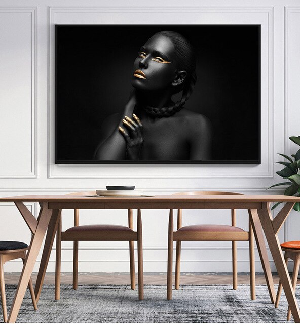 Decor Canvas Painting Black and White Elegant Ballet Dance Poster Prints Photo Nordic Style Girl Portrait Wall Art Pictures Home