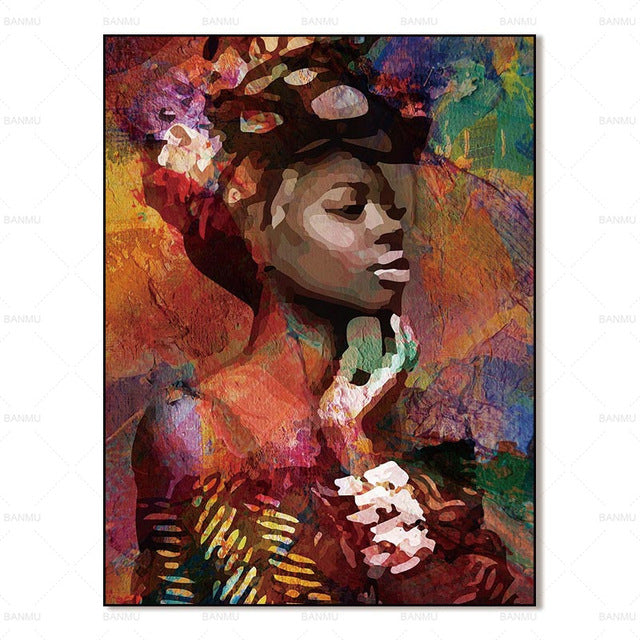 Wall art Paintings for wall Pictures abstract  figure painting art  prints poster home decoration for living room portrait art