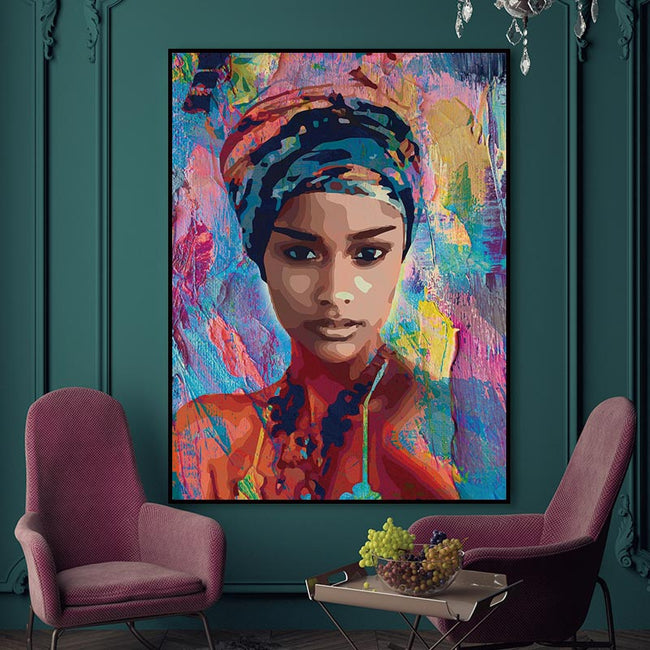 Wall art Paintings for wall Pictures abstract  figure painting art  prints poster home decoration for living room portrait art